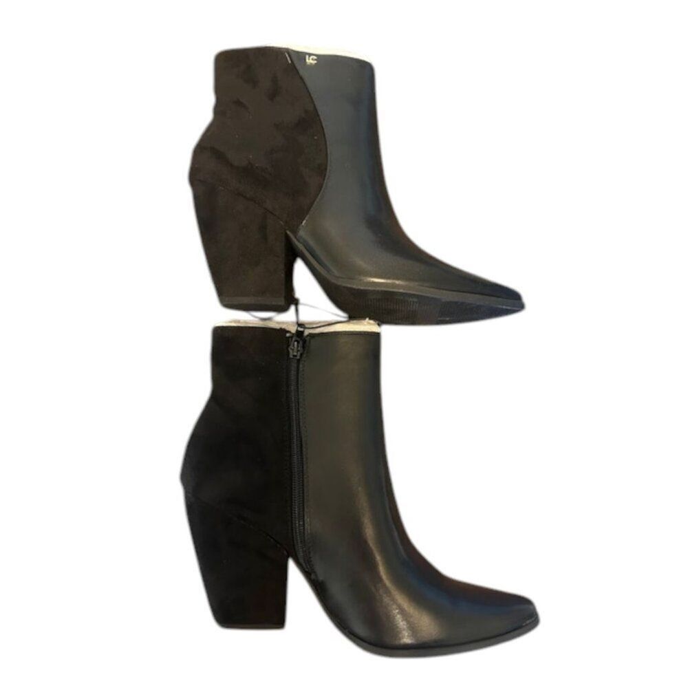 Liz Claiborne Women's Utopia Black‎ Block Heel Booties Size 10M - Picture 14 of 14